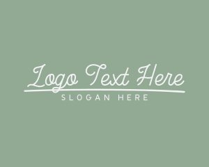 Playful - Cute Cursive Business logo design