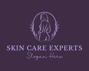 Dermatologist - Woman Nude Body logo design