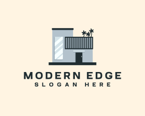 Contemporary - Modern House Realty logo design