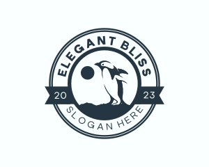 Reserve - Wild Penguin Bird logo design