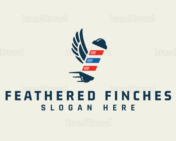 Barbershop Grooming Styling Logo