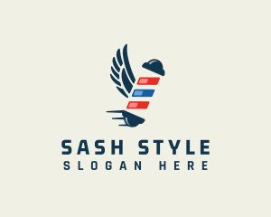 Barbershop Grooming Styling logo design