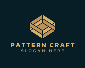 Tile Floorboard Pattern logo design