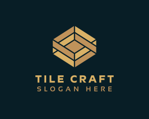 Tile Floorboard Pattern logo design