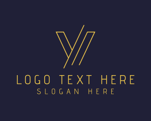 Vc Firm - Venture Capital Asset Management Letter V logo design