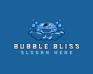 Bubble - Car Bubble Wash logo design