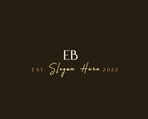 Elegant Beauty Salon Logo