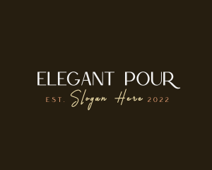 Elegant Beauty Salon logo design