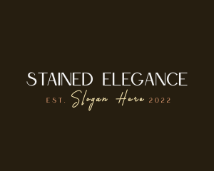 Elegant Beauty Salon logo design