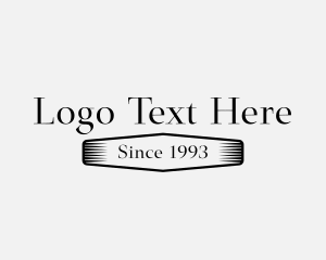 Classical - Corporate Classic Wordmark logo design