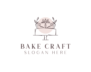 Dessert Wedding Cake logo design