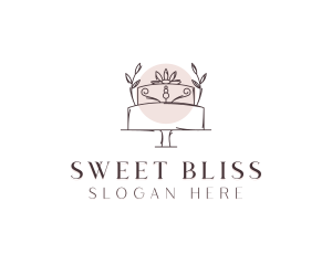 Dessert Wedding Cake logo design