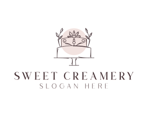 Dessert Wedding Cake logo design