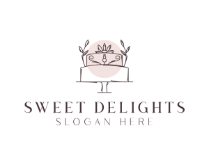 Dessert Wedding Cake logo design