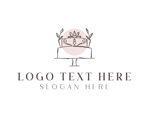 Food Blog - Dessert Wedding Cake logo design