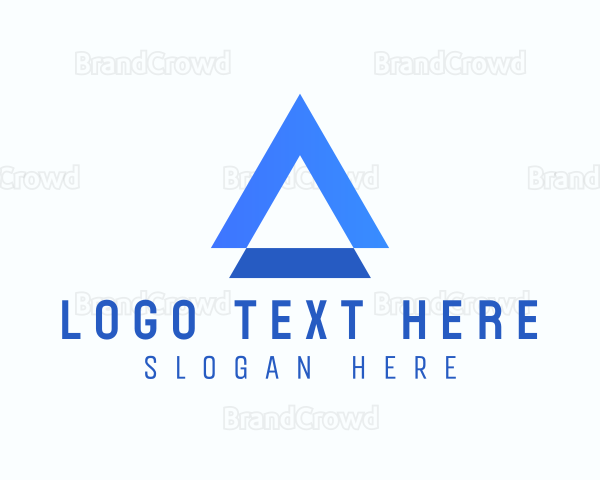Minimalist Startup Organization Letter A Logo