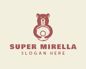 Smiling Bear Bagel Logo