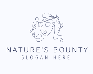 Woman Natural Beauty logo design