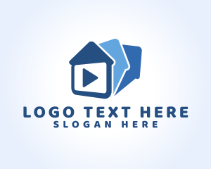 Slide - Home Media Player logo design