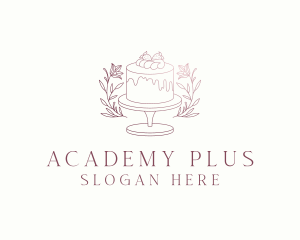 Pastry Cake Dessert Logo