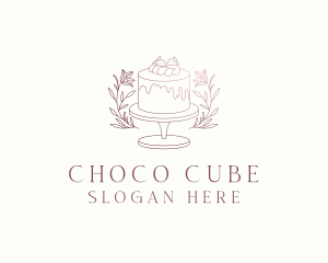 Pastry Cake Dessert Logo