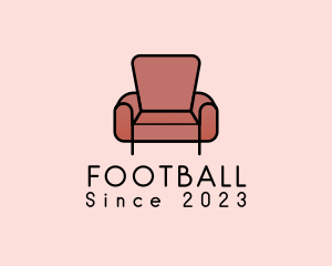 Interior - Minimalist Armchair Furniture logo design