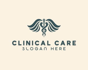 Caduceus Medical Clinic logo design