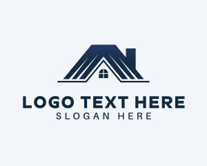 Contractor - House Roof Property logo design