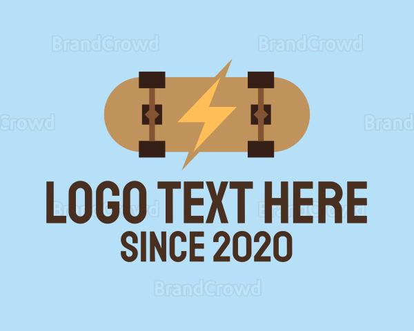 Generic Electric Skateboard Logo