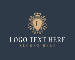 Event Planner - Crown Shield Royalty logo design