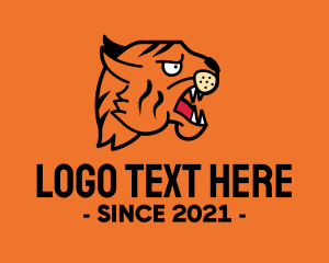 Traditional - Traditional Tiger Tattoo logo design