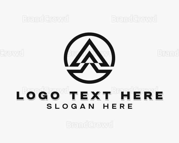 Corporate Firm Letter A Logo