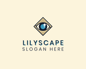 Eye Tile Optical Logo