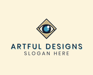 Eye Tile Optical logo design