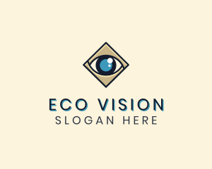 Eye Tile Optical logo design