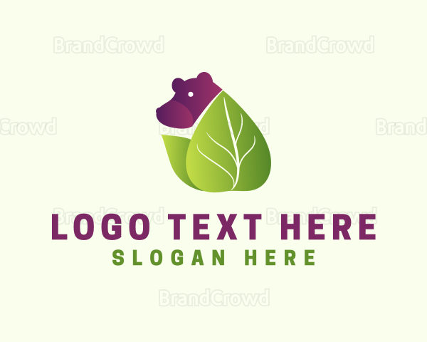 Natural Leaf Bear Logo