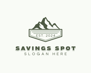 Mountain Climbing Exploration logo design