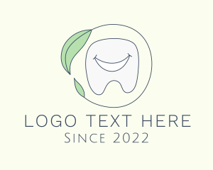 Endodontist - Nature Leaf Tooth logo design