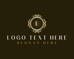 Gold - Floral Elegant Luxe logo design