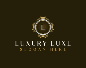 Floral Elegant Luxe logo design