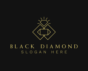 Premium Diamond Boutique logo design