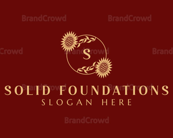 Sunflower Floral Boutique Logo