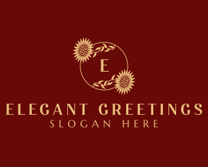 Sunflower Floral Boutique  logo design