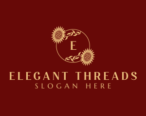 Sunflower Floral Boutique  logo design