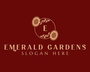 Sunflower Floral Boutique  logo design