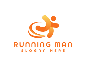 Marathon Sports Athlete logo design