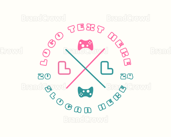 Cute Gaming Console Logo