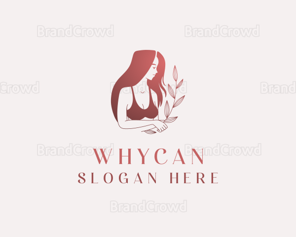 Sexy Woman Bikini Logo