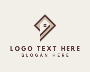 Flooring - House Floor Tiling logo design