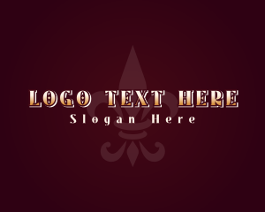 Vintage - Vintage Fleur De Liz logo design